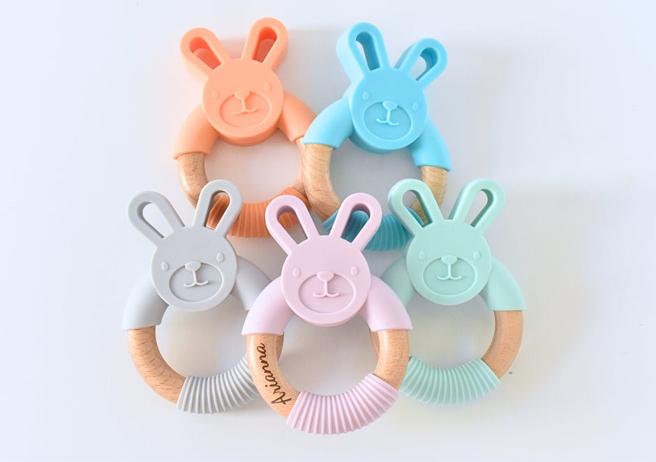 Personalized Baby Wooden Teether